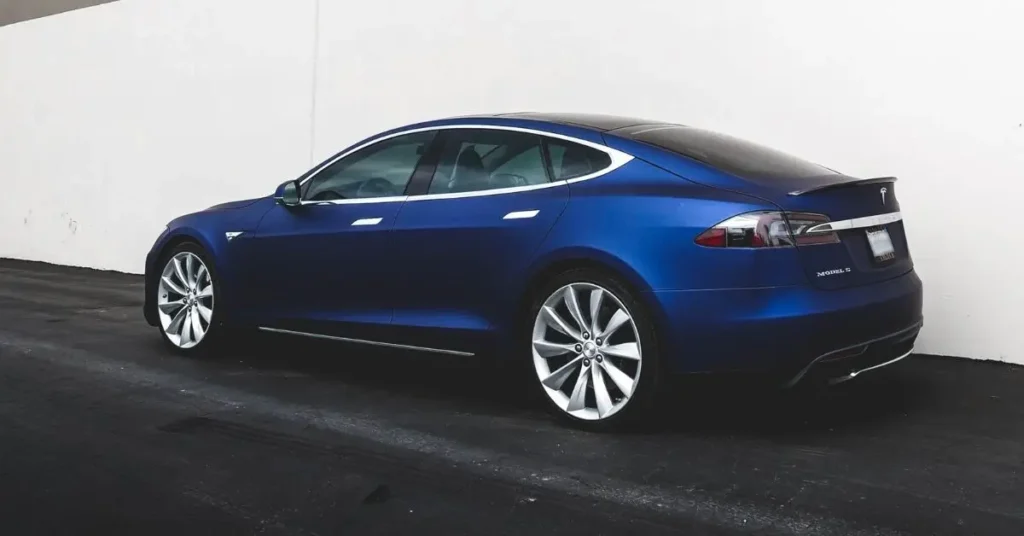 Tesla Model S Body Kit Blue