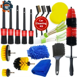 Interior Car Cleaning Kit: Detail Brush Set